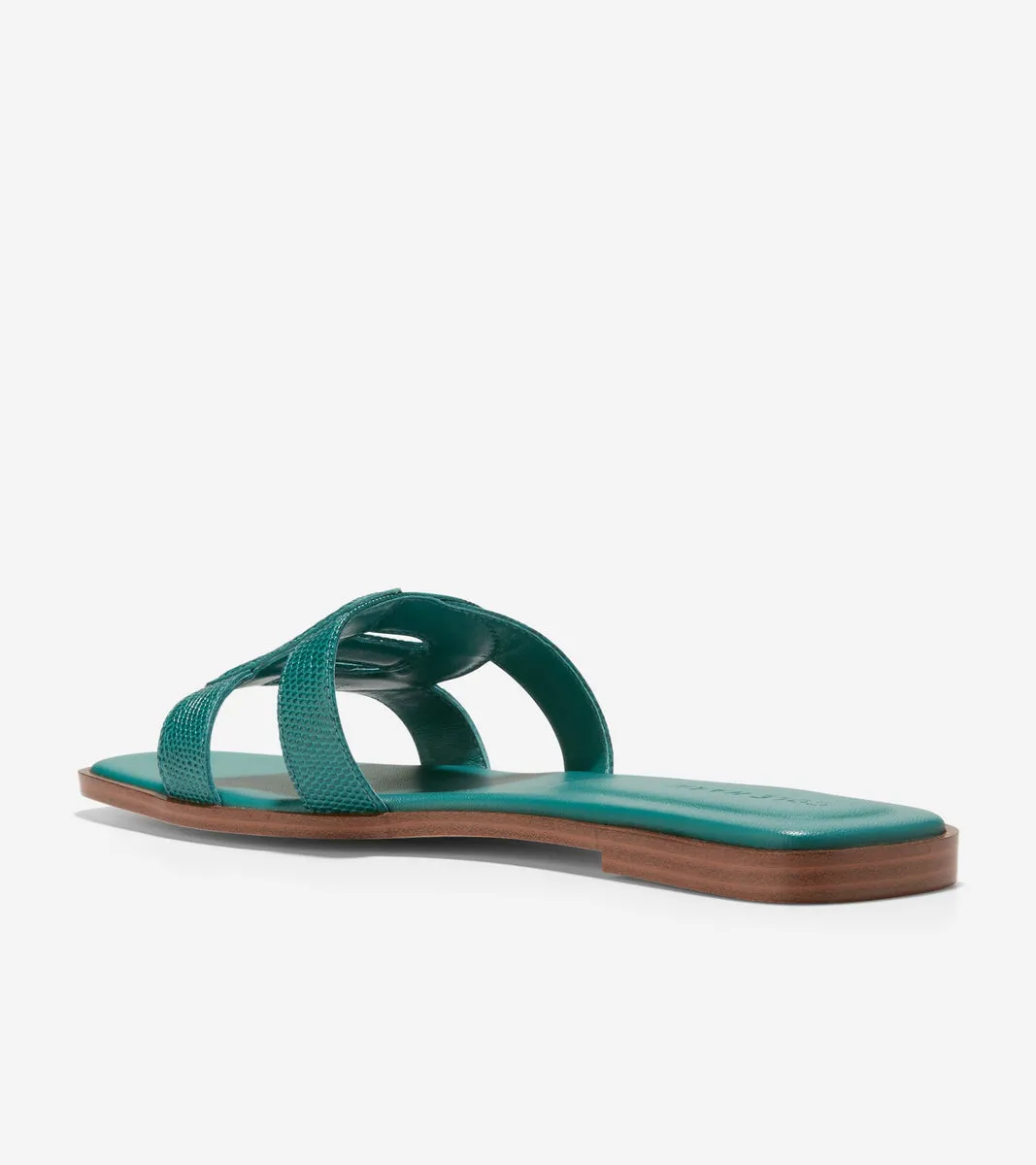 Sandalias de Piel Mujer | Women's Chrisee Slide Sandals