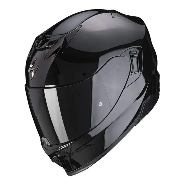 Scorpion Exo 520 Evo Air Solid Black + Kit bluetooth 5R Lite 