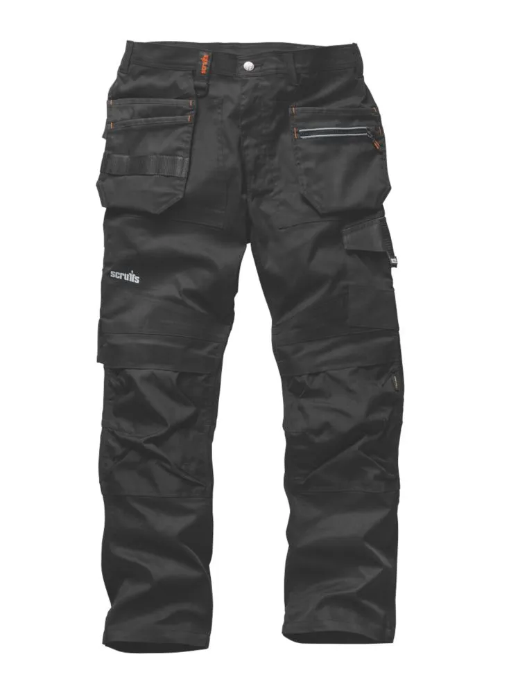 Scruffs TradeFlex, pantalón, negro (cintura 40