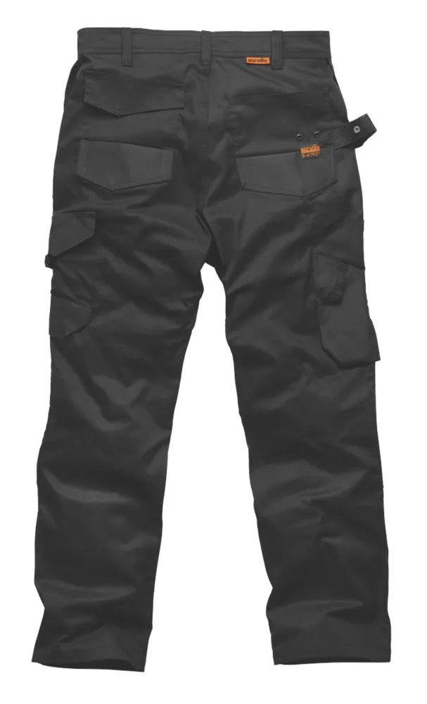 Scruffs TradeFlex, pantalón, negro (cintura 40