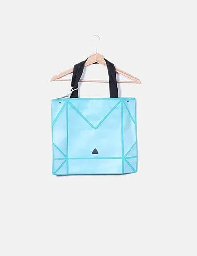 SKUNKFUNK  SKFK BOLSO MAXI TURQUESA COMBINADO