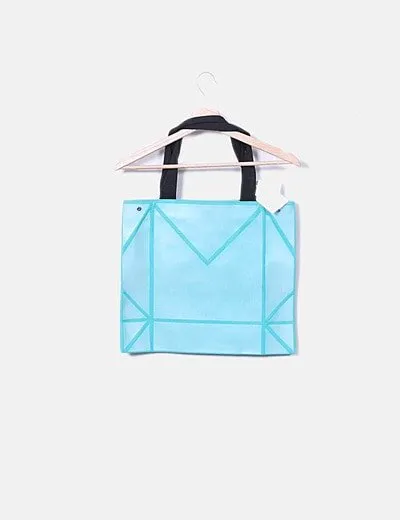 SKUNKFUNK  SKFK BOLSO MAXI TURQUESA COMBINADO