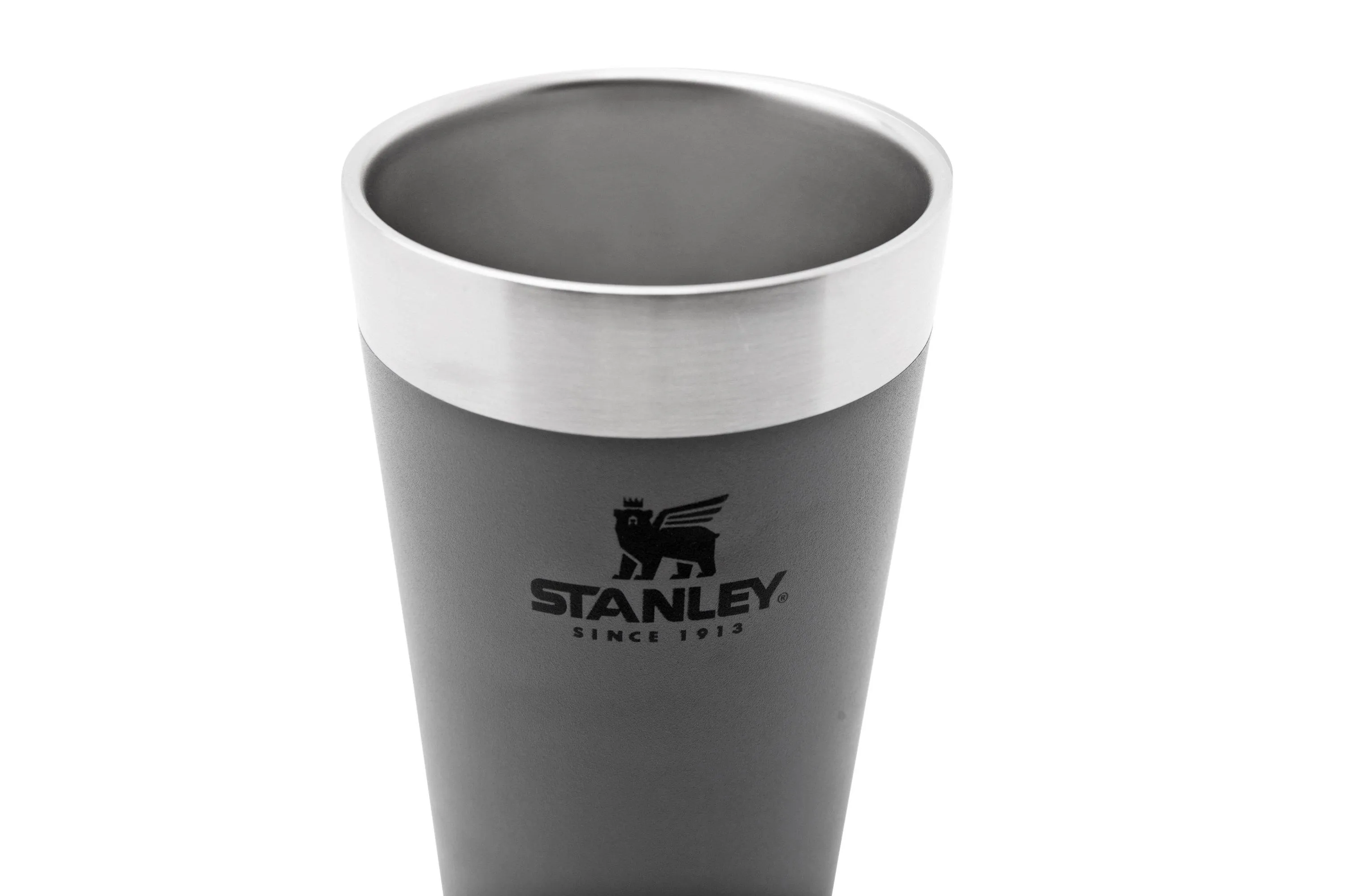 Stanley The Adventure The Stacking Beer Pint 470 mL, Charcoal, termo