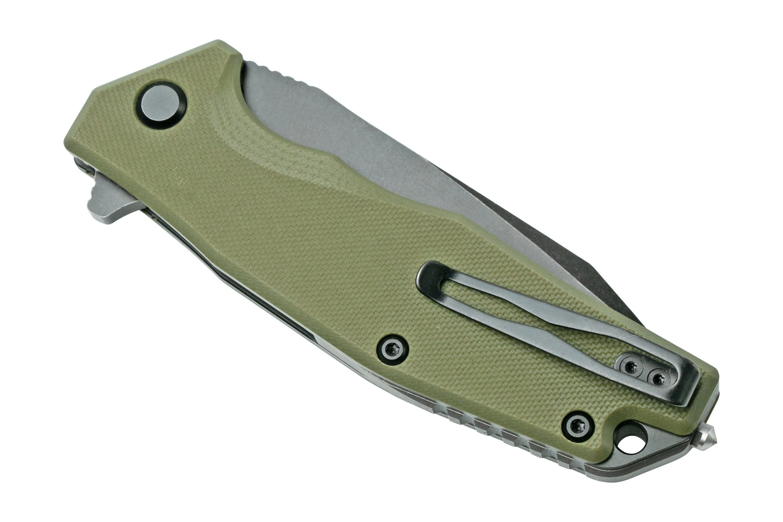 STEEL WILL WARBOT F1033S BLACK G10, HOJA D2, NAVAJA