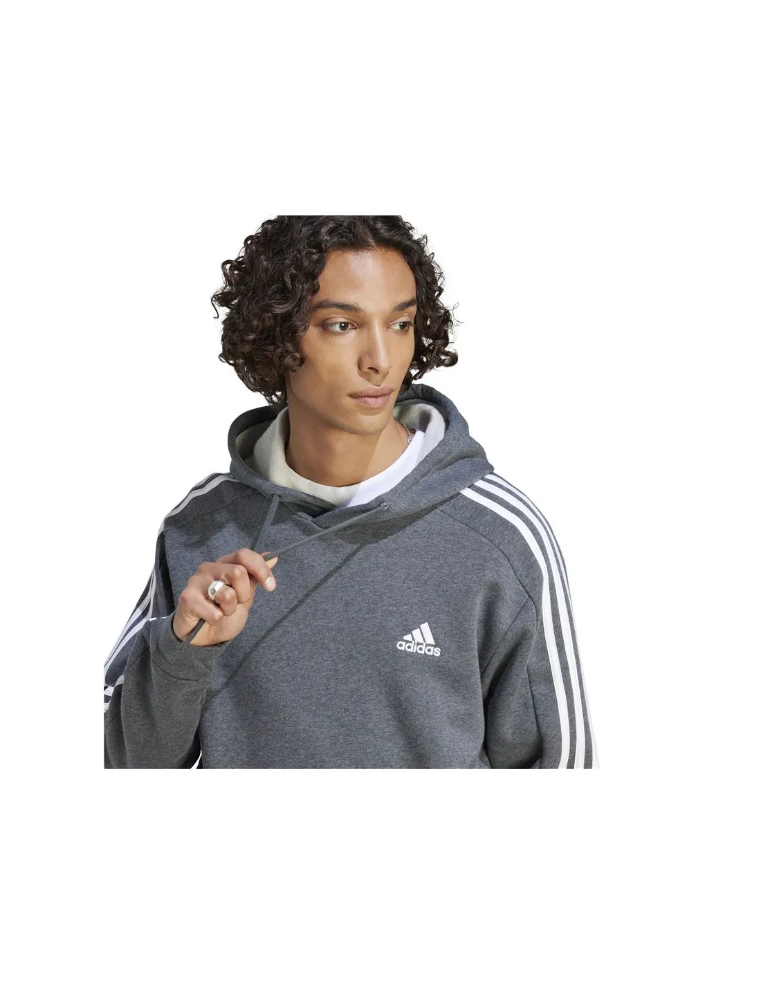 Sudadera adidas 3S Fl Hombre