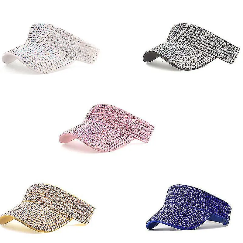 Sun Visor Adjustable Uv Protection Sun Hat Cap For Beach Pool Golf Tennis Outdoor Sports Hat