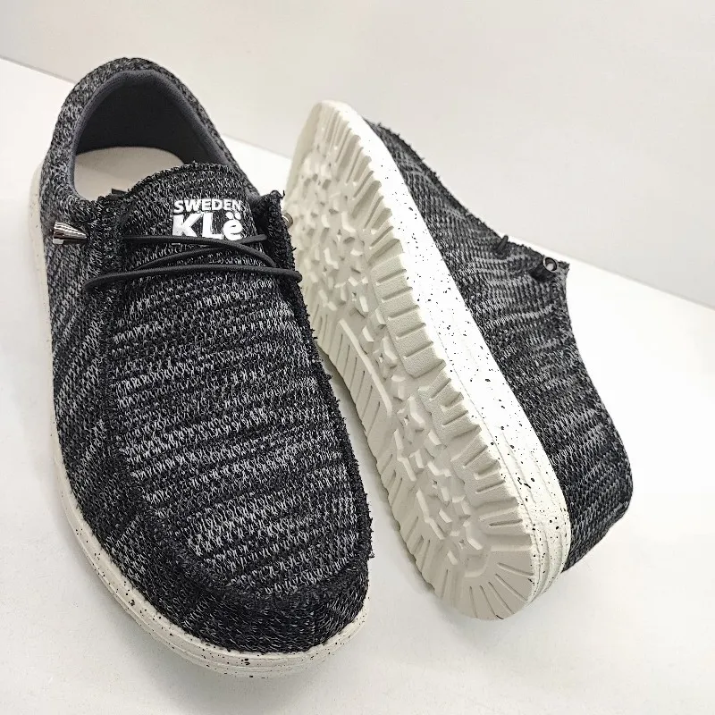 SWEDEN GUALABI SUELA CONFORT ULTRALIGERA  NEGRO / GRIS