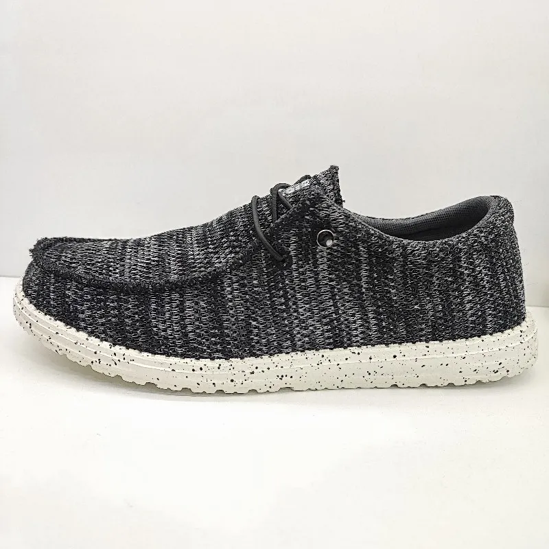 SWEDEN GUALABI SUELA CONFORT ULTRALIGERA  NEGRO / GRIS