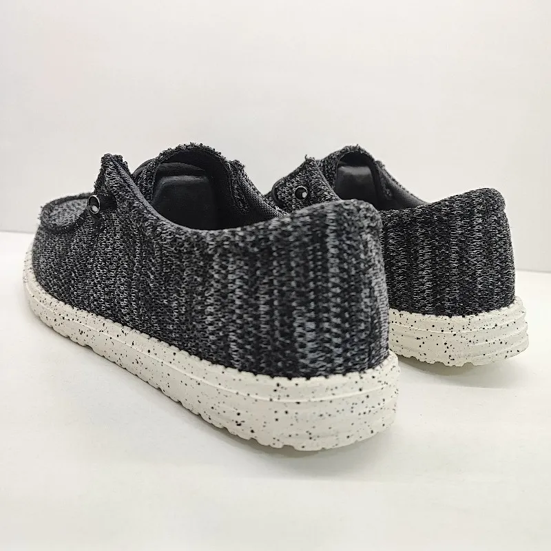 SWEDEN GUALABI SUELA CONFORT ULTRALIGERA  NEGRO / GRIS
