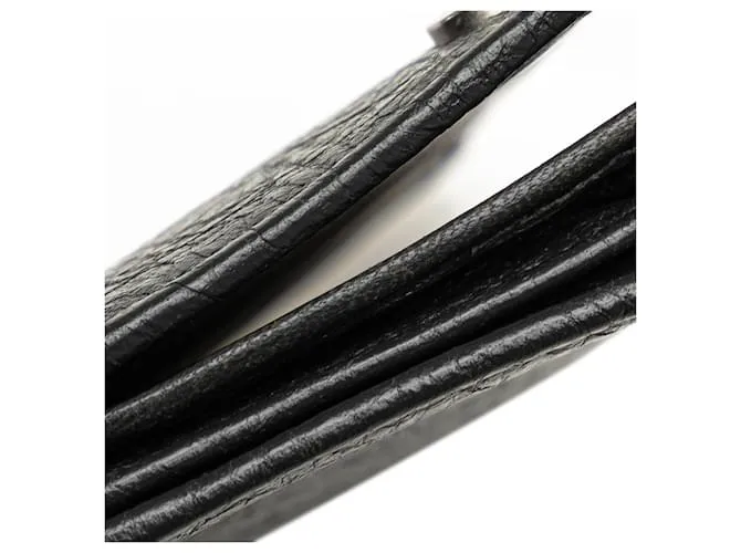 Tarjetero Balenciaga Arena Negro 