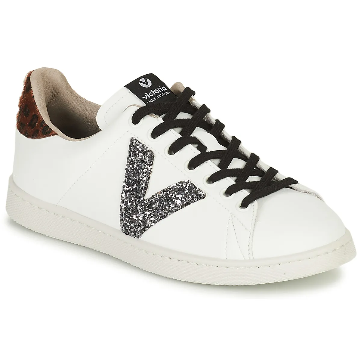 TENIS EFECTO PIEL GLITTER