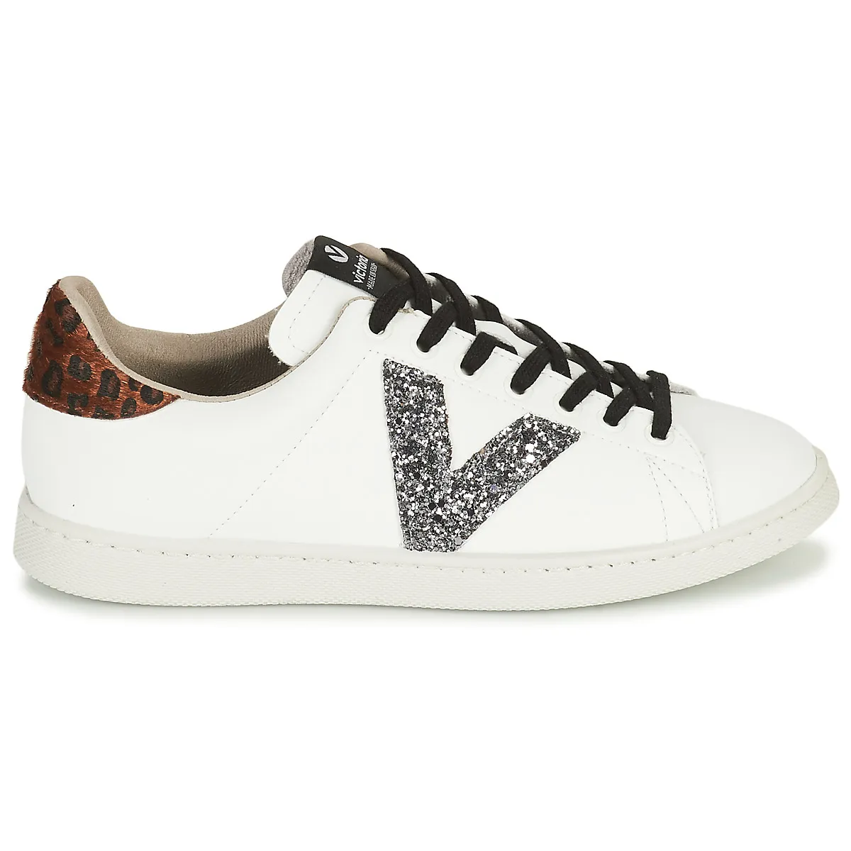 TENIS EFECTO PIEL GLITTER