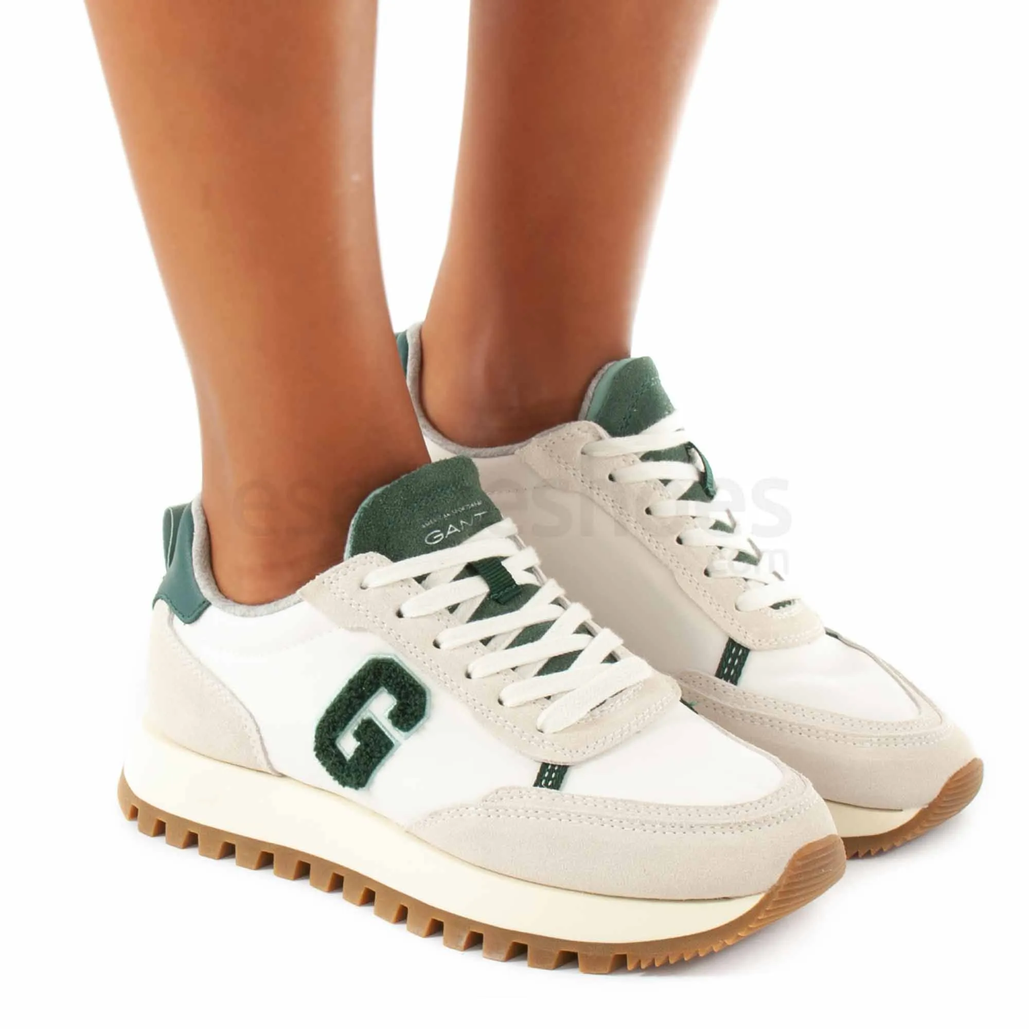 TENIS GANT CAFFAY WHITE BEIGE 27533166G265