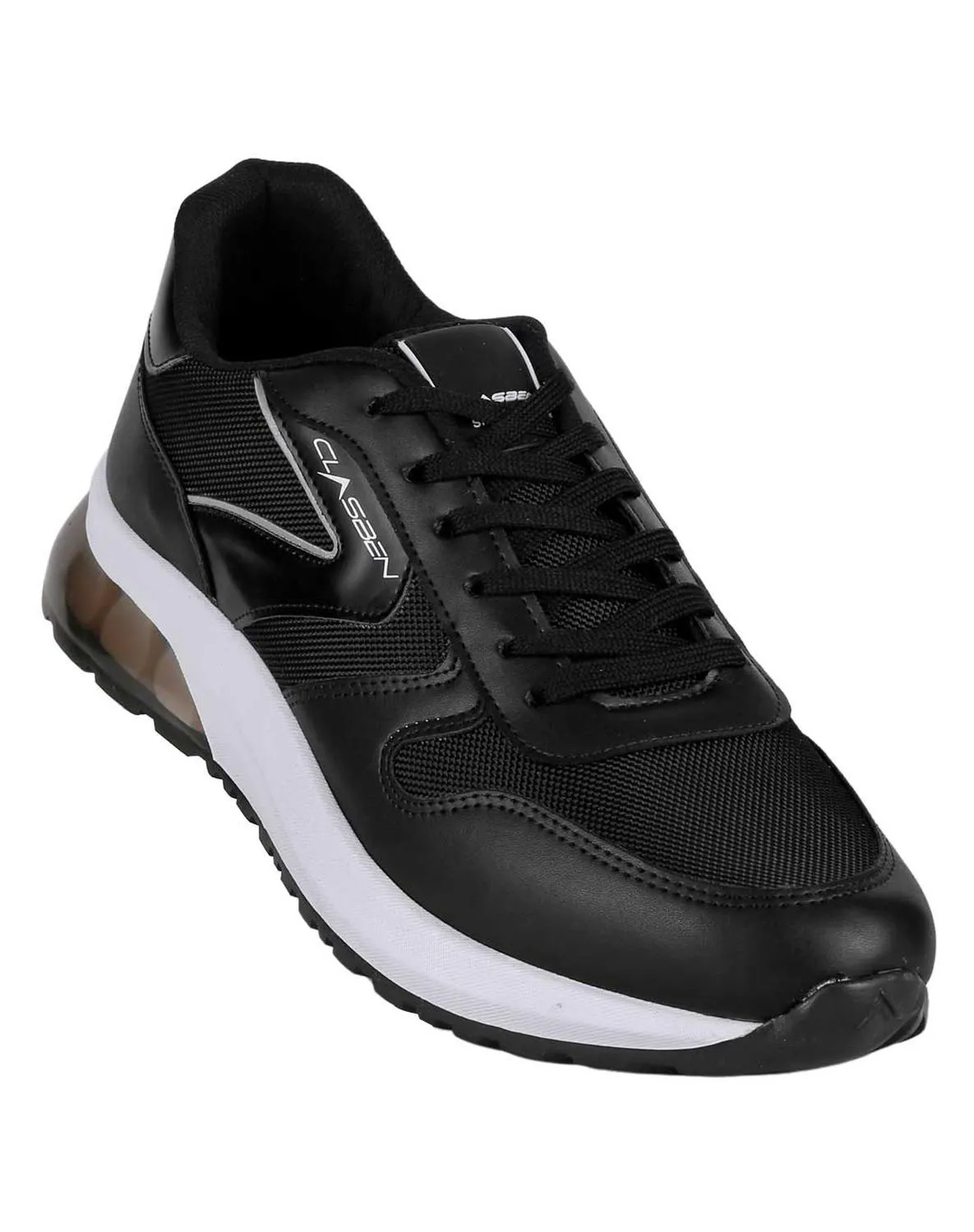 Tenis Hombre Deportivo Negro Clasben 06903928