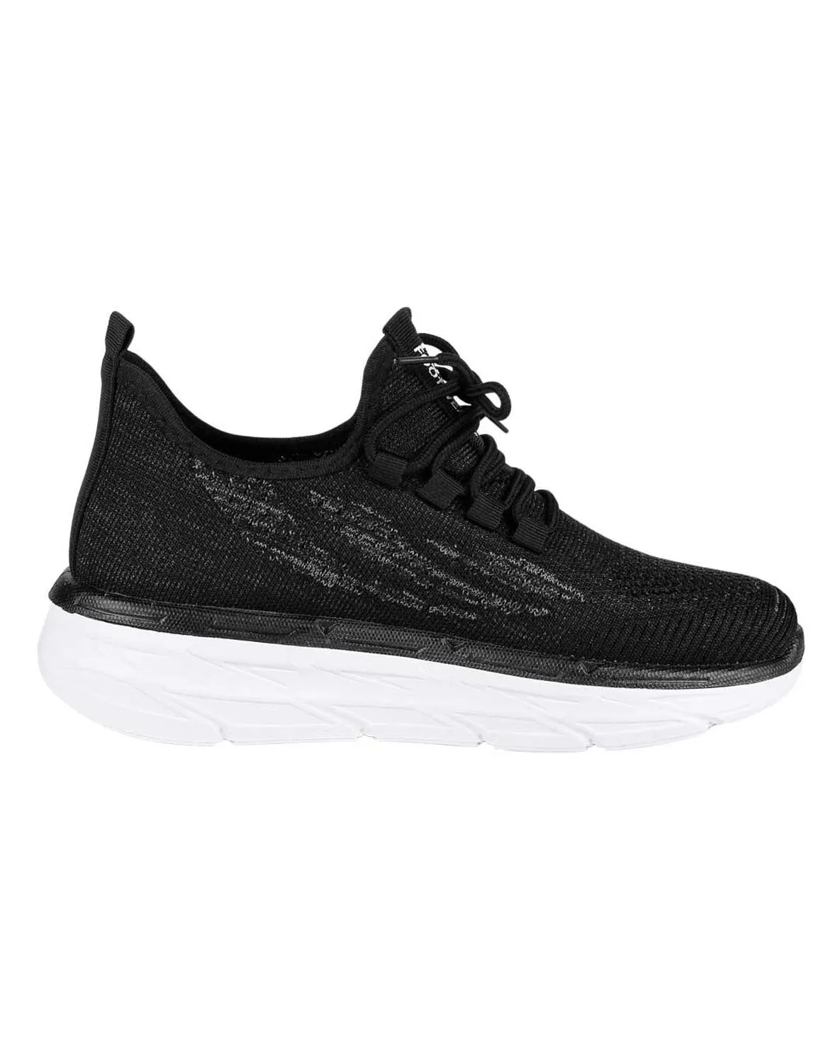 Tenis Mujer Deportivo Negro Furor 19403912