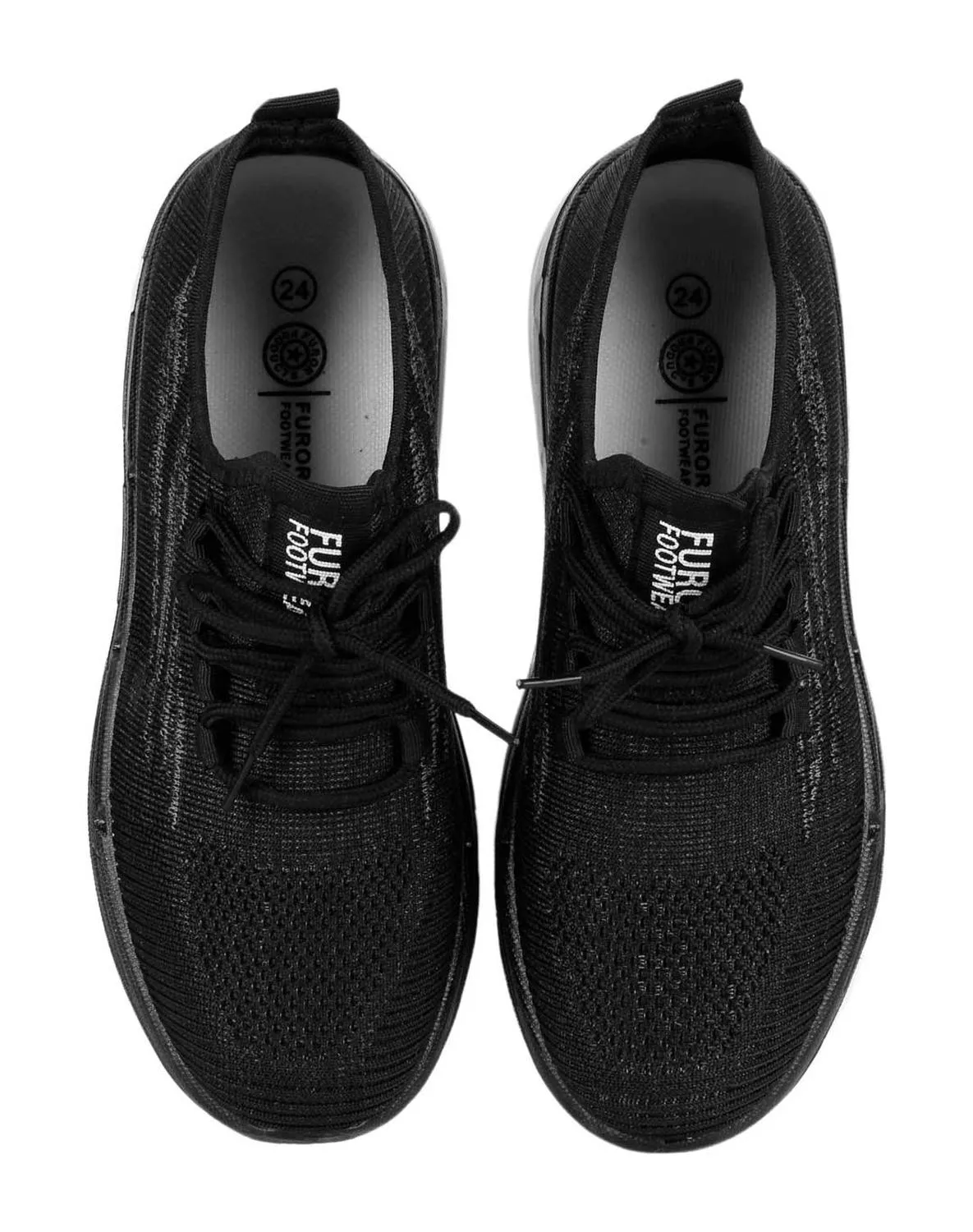 Tenis Mujer Deportivo Negro Furor 19403912