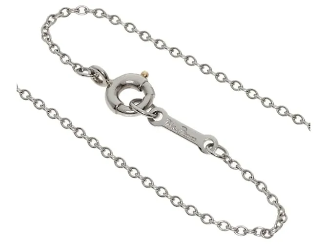Tiffany & Co Collar de diamantes Tiffany Kiss Paloma Picasso Plata 