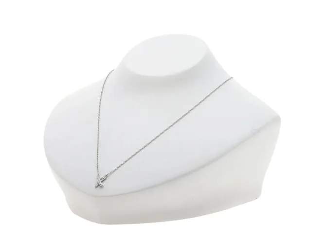 Tiffany & Co Collar de diamantes Tiffany Kiss Paloma Picasso Plata 