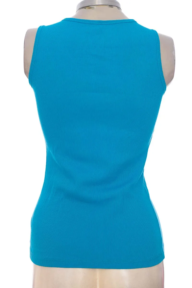 TOP / CAMISETA COLOR AZUL  JUSTICE