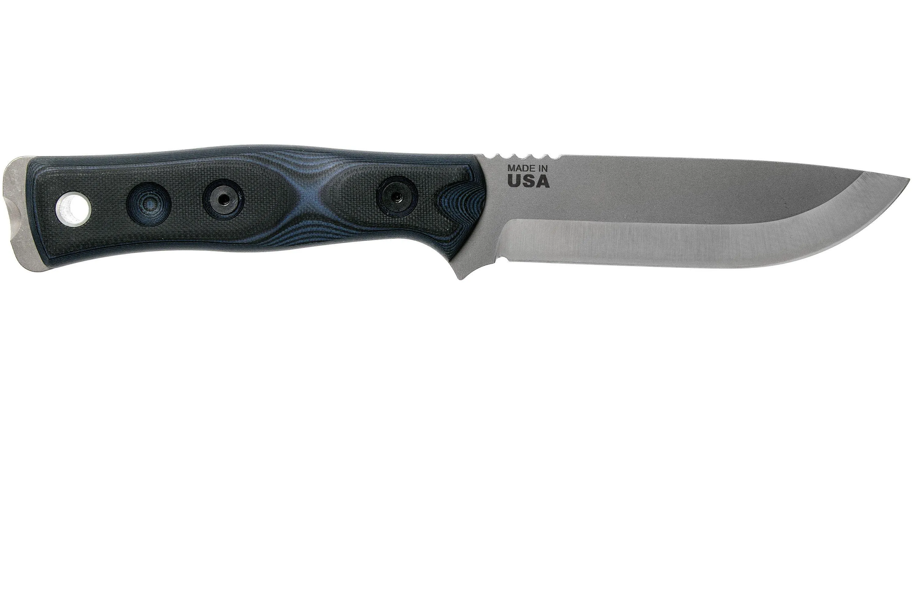 TOPS KNIVES B.O.B. FIELDCRAFT154CM BLUE/BLACK MICARTA BROS154BB CUCHILLO BUSHCRAFT