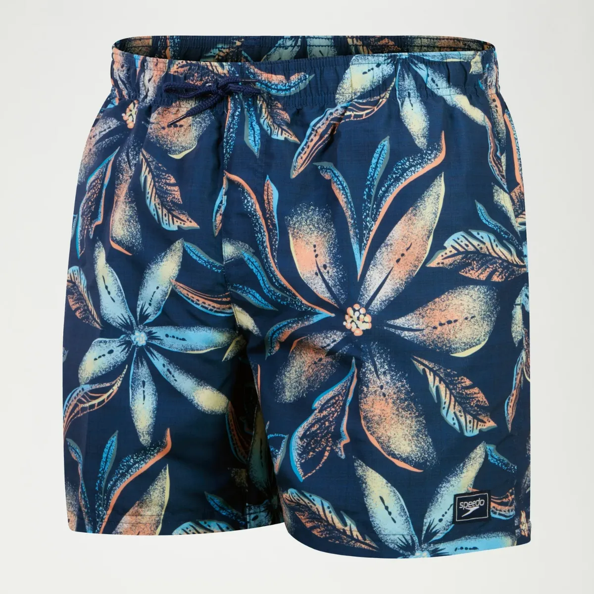 Traje de Baño Natación Hombre Speedo Digital Printed Leisure 16" Azul