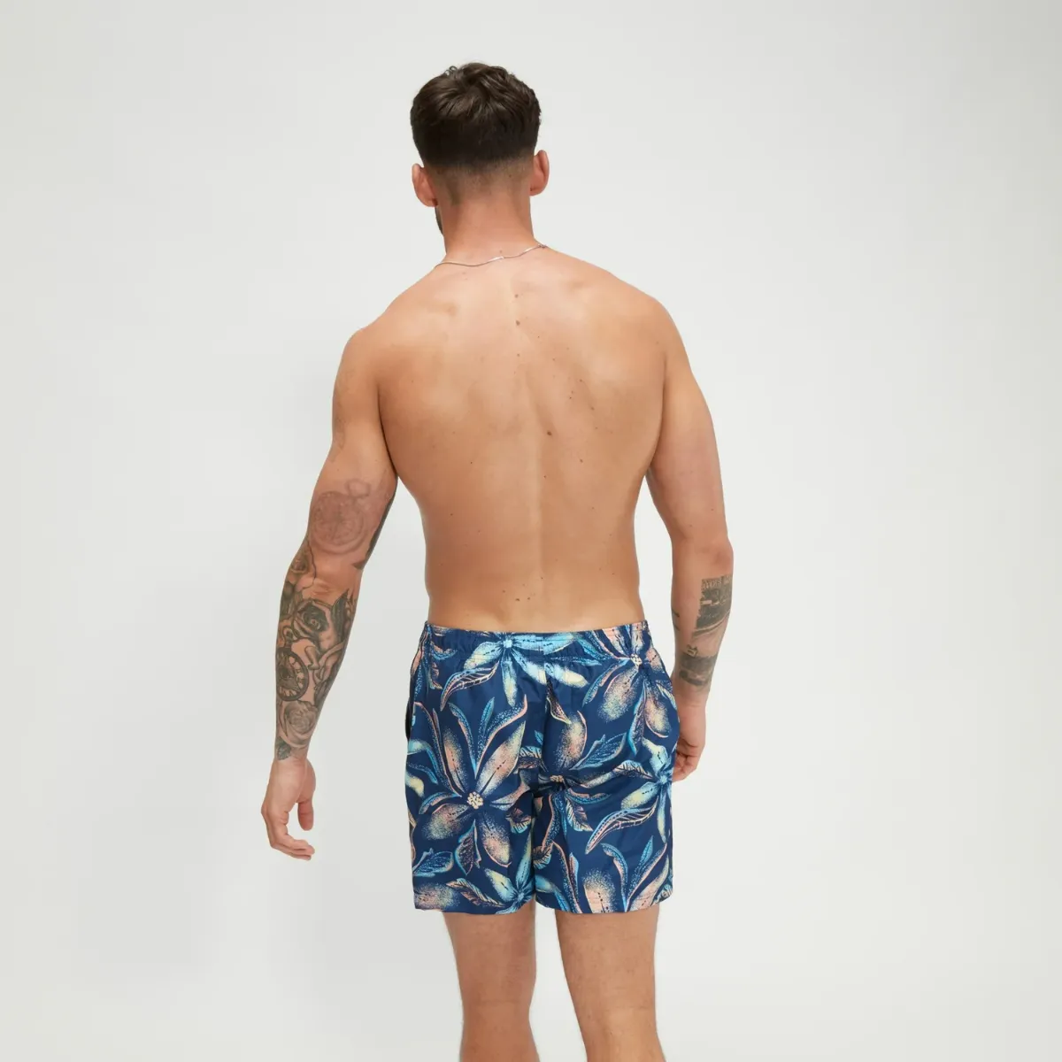 Traje de Baño Natación Hombre Speedo Digital Printed Leisure 16" Azul