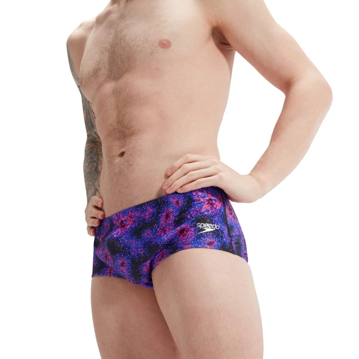 Traje de Baño Natación Hombre Speedo  Flaming Wheels Bicolor