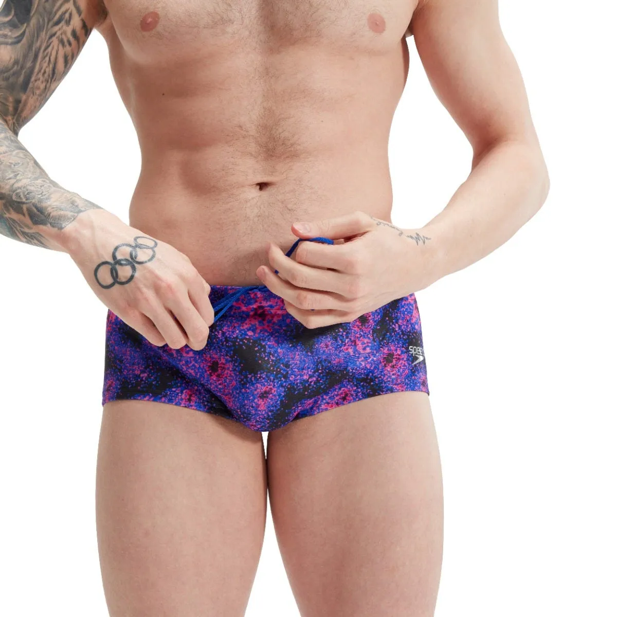 Traje de Baño Natación Hombre Speedo  Flaming Wheels Bicolor