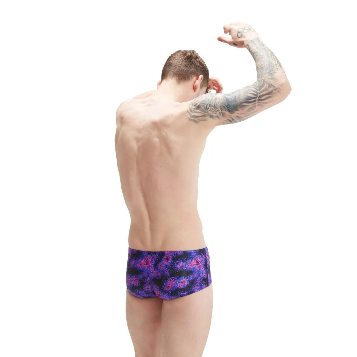 Traje de Baño Natación Hombre Speedo  Flaming Wheels Bicolor