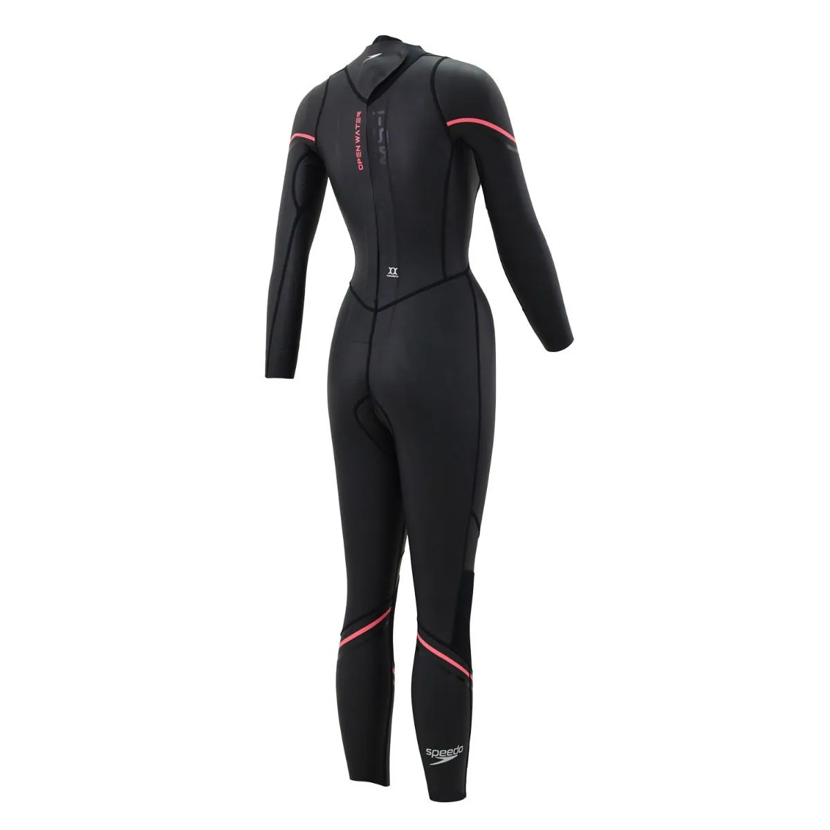 Traje de Baño Natación Mujer Speedo Neopreno Wetsuit Negro