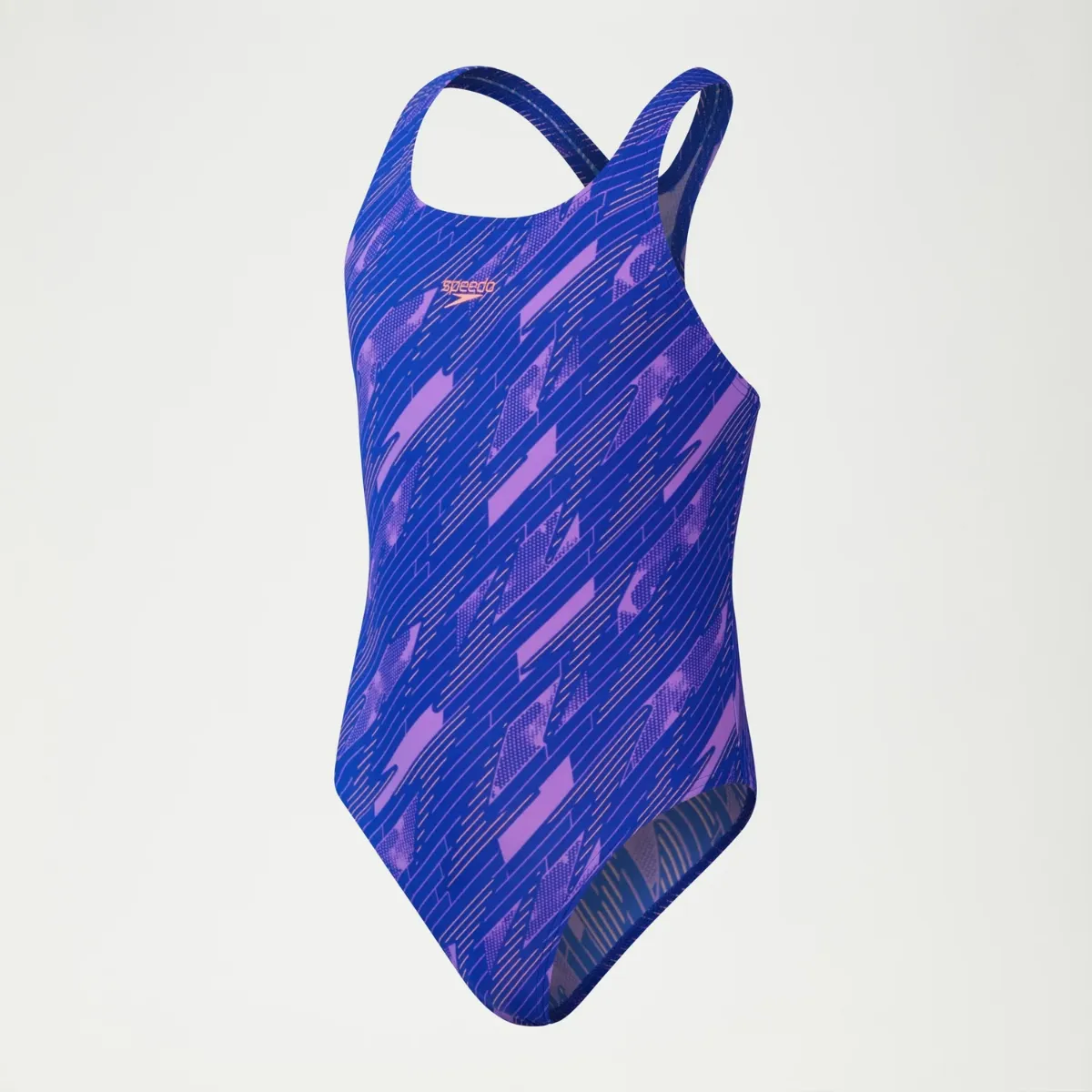 Traje de Baño Natación Niña Speedo HyperBoom Allover Medallist Azul