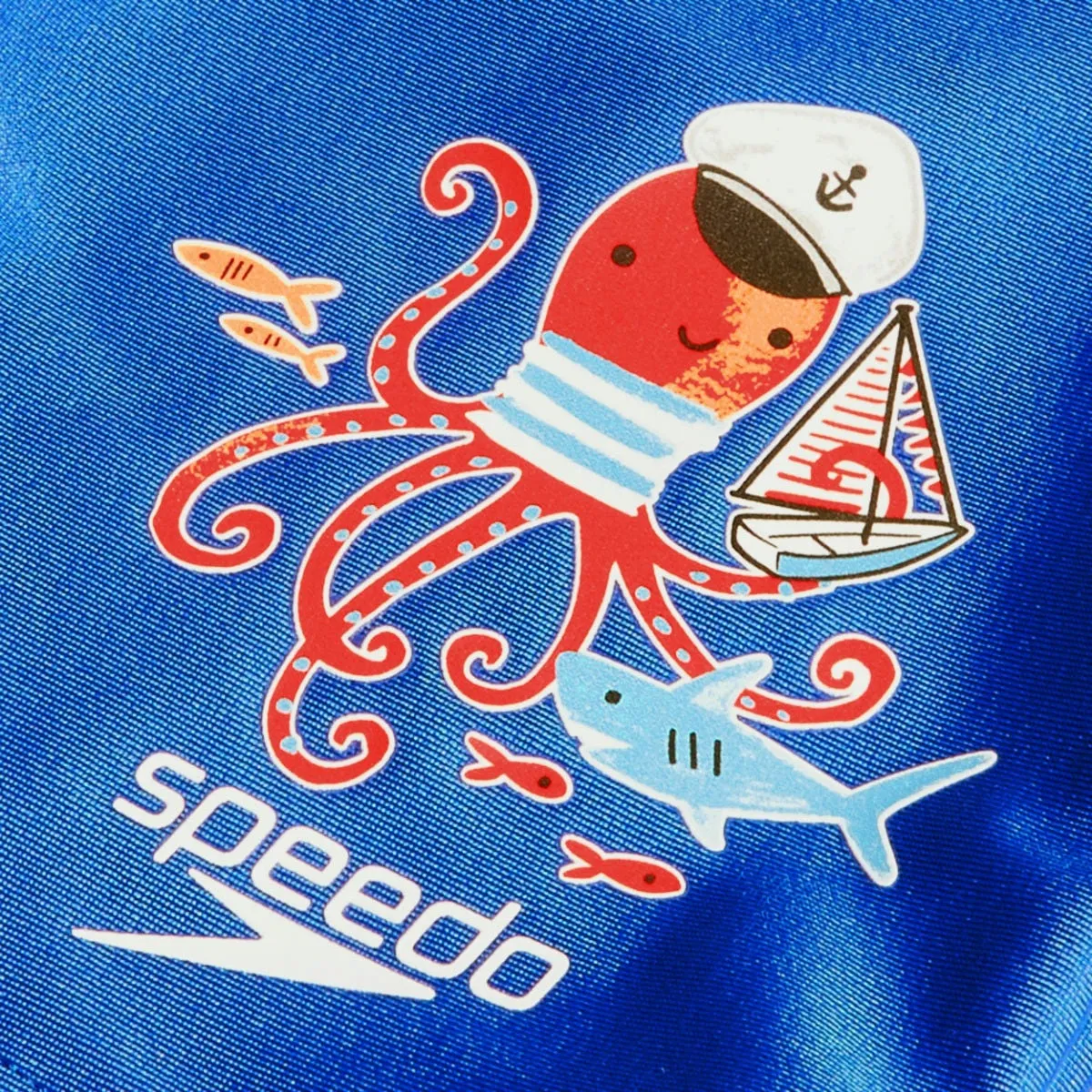 Traje de Baño Natación Niño Speedo Placement Aquashort Azul