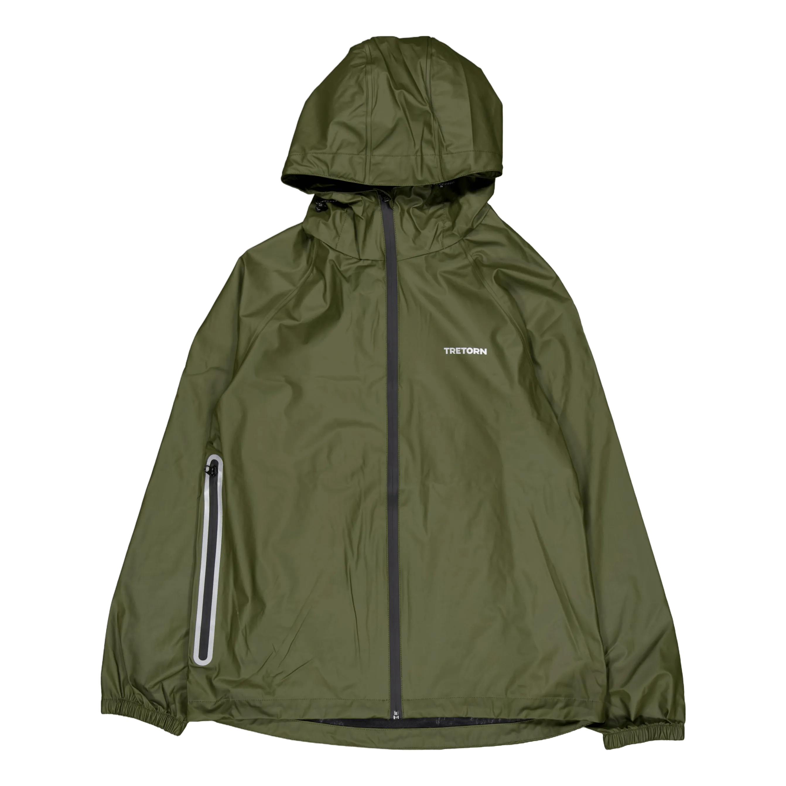 Tretorn Packable Rainbreaker Set Forest Green