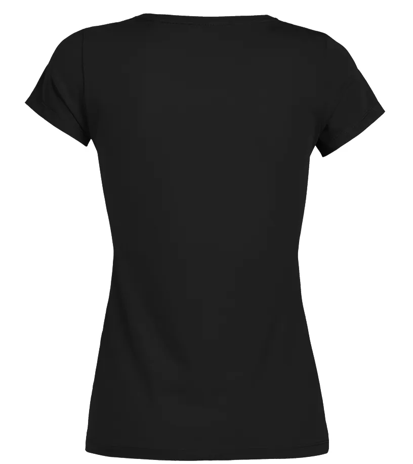 Unicorn Feeling Magical But Also Stabby Camiseta cuello redondo Mujer