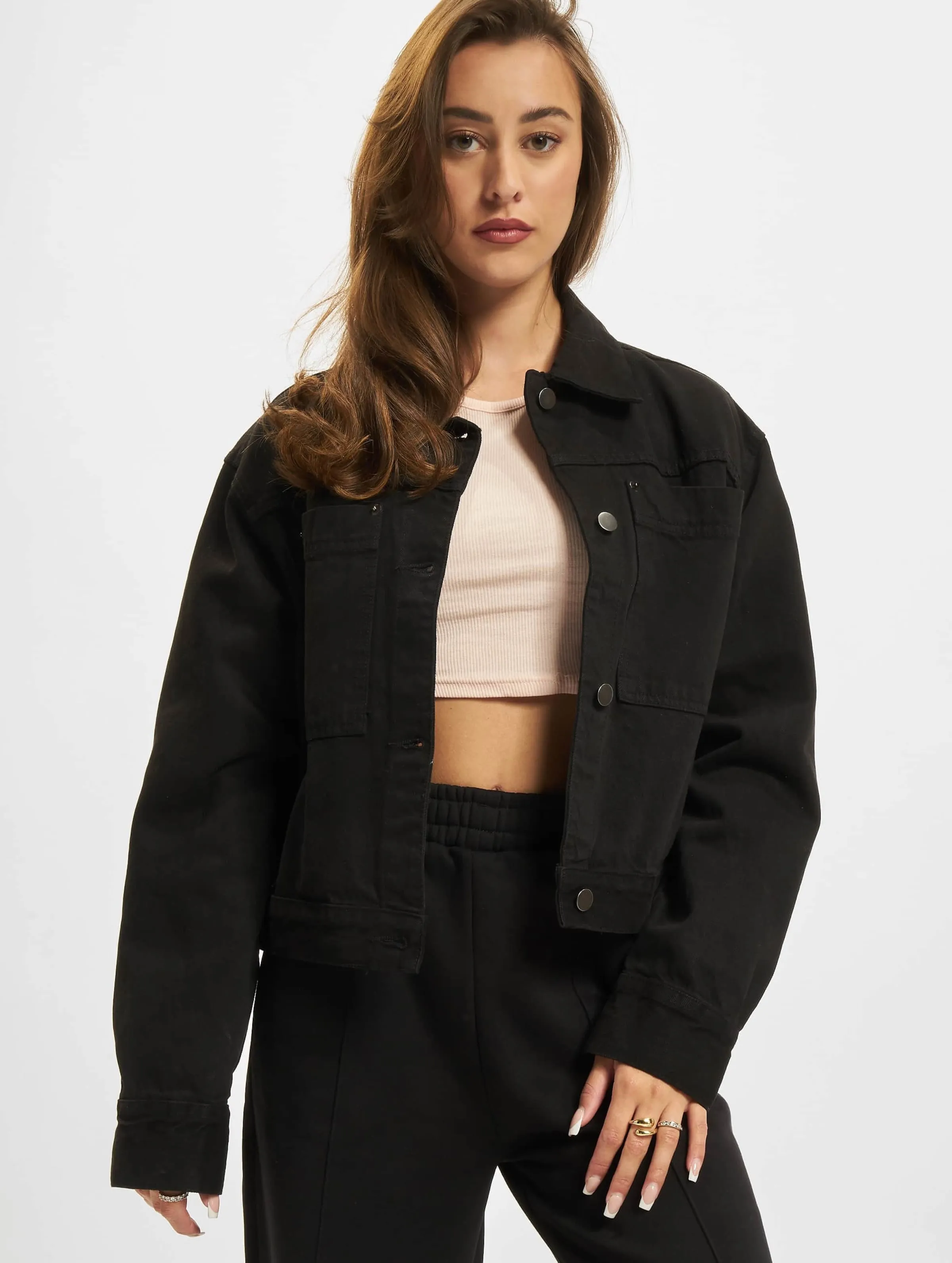 Urban Classics Ladies Short Boxy Worker