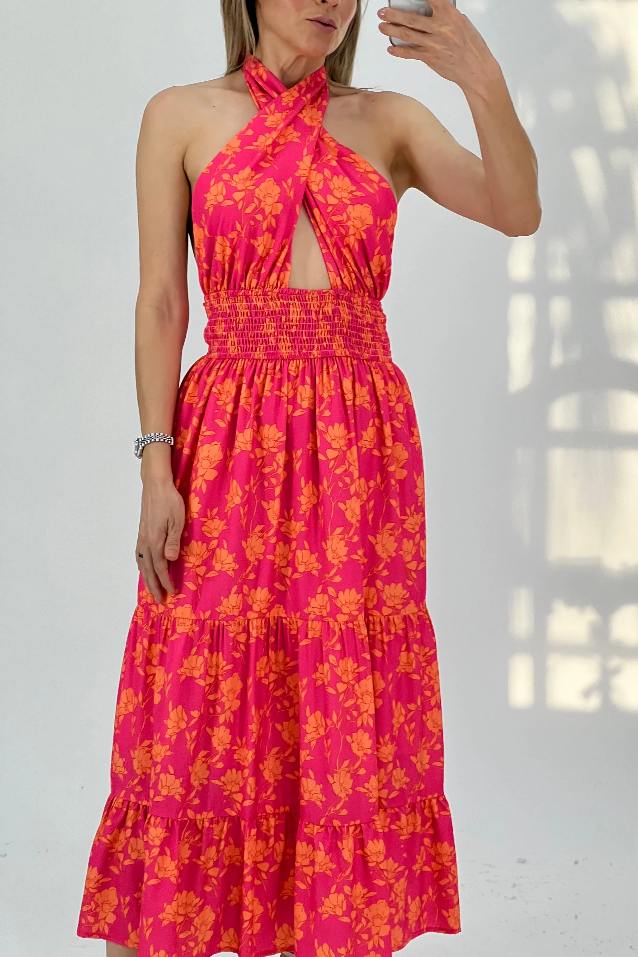VESTIDO BUSTO CRUZADO