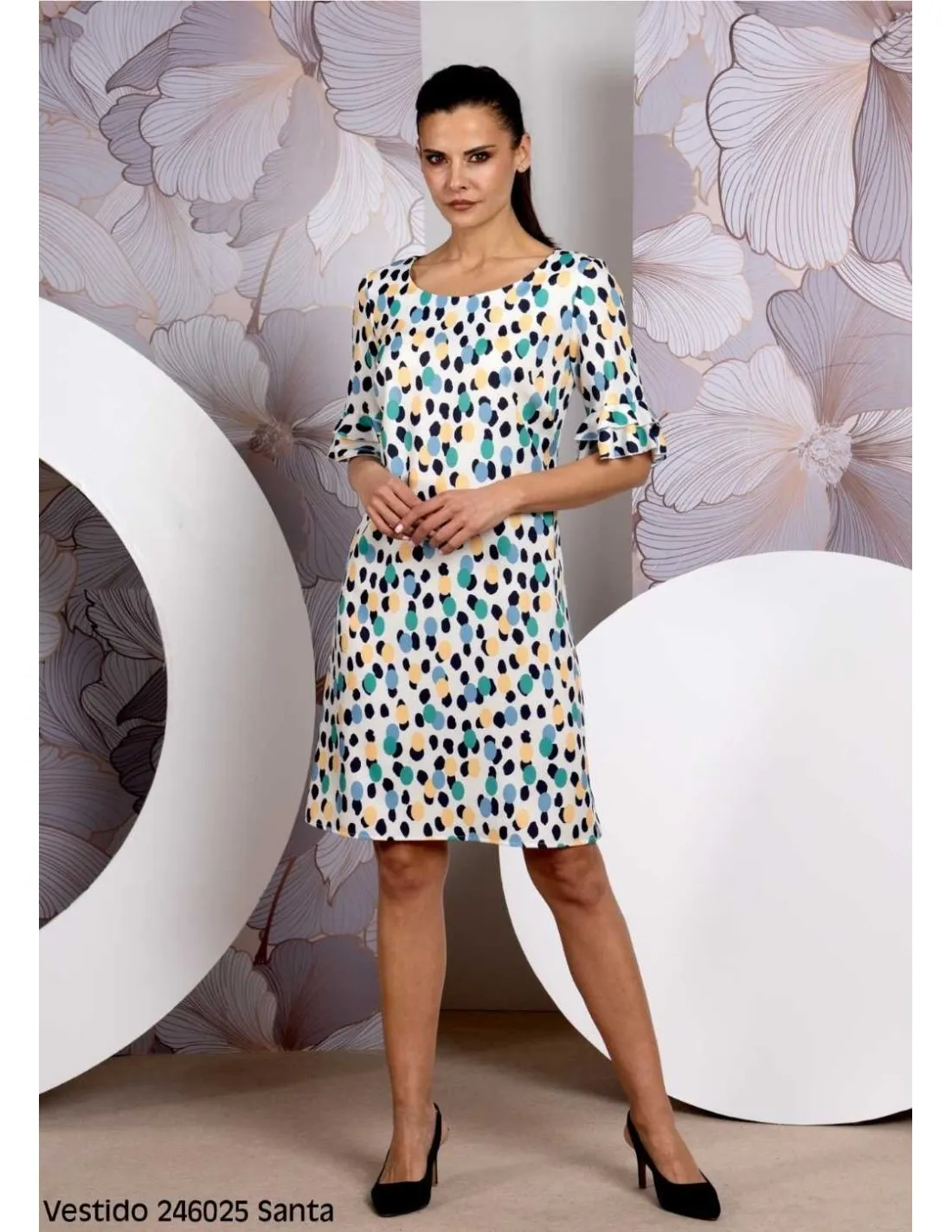 VESTIDO MF FIESTA CE ROBERTO 246025SANTA