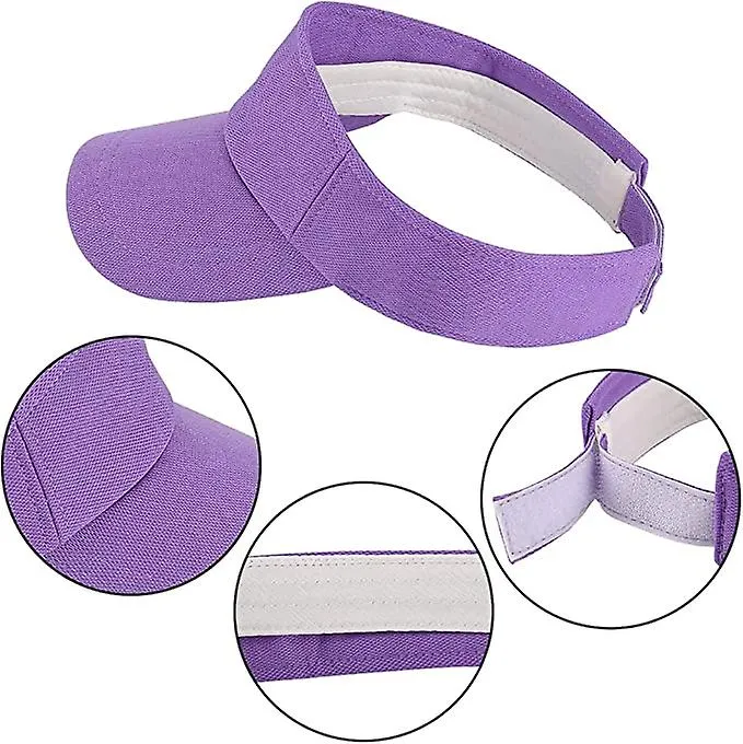 Visor Cap Women Men Adjustable Sun Protection Baseball Golf Cap for Teens