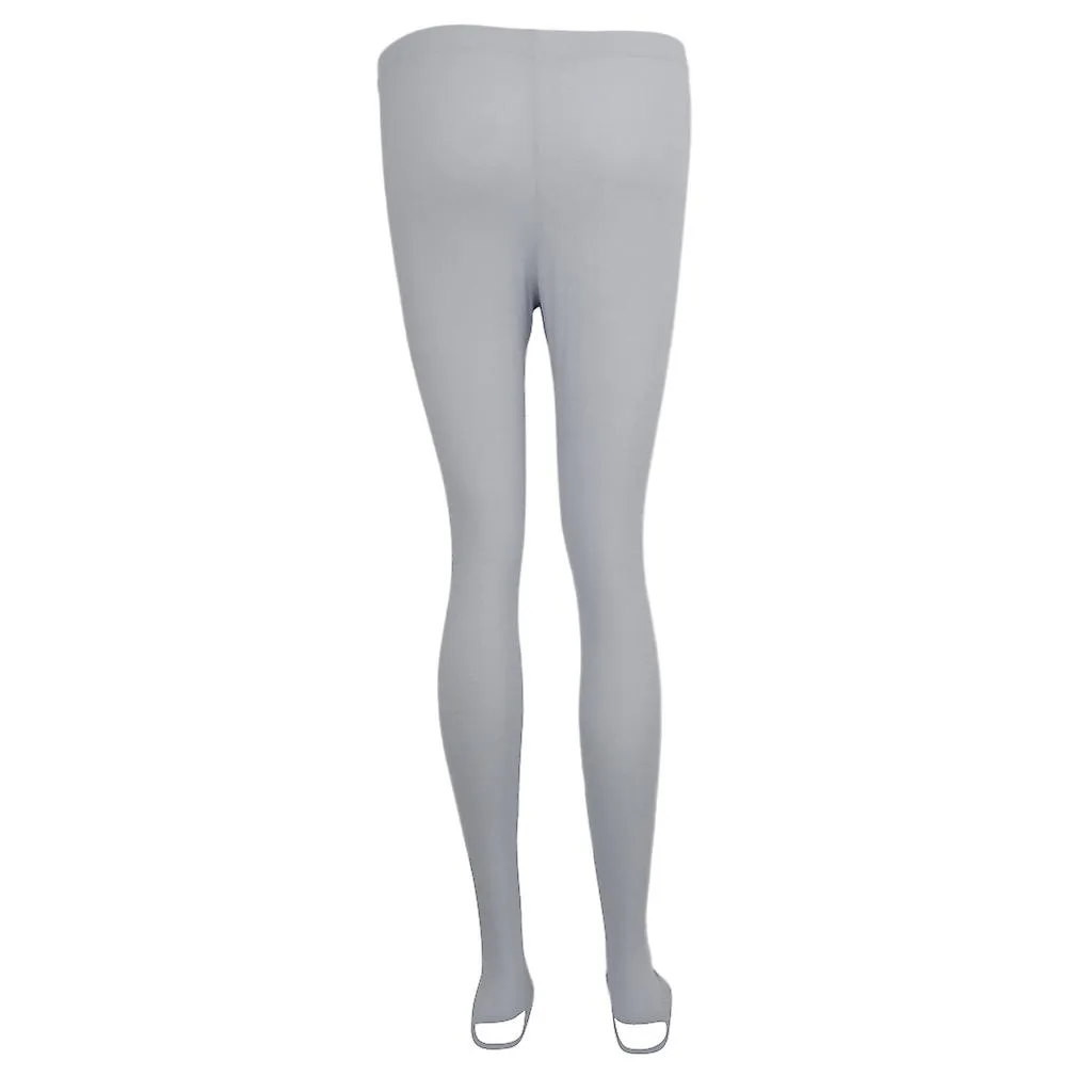 Women Golf  Sun/uv Protection Tights Leggings Capris Yoga Pants L Gray