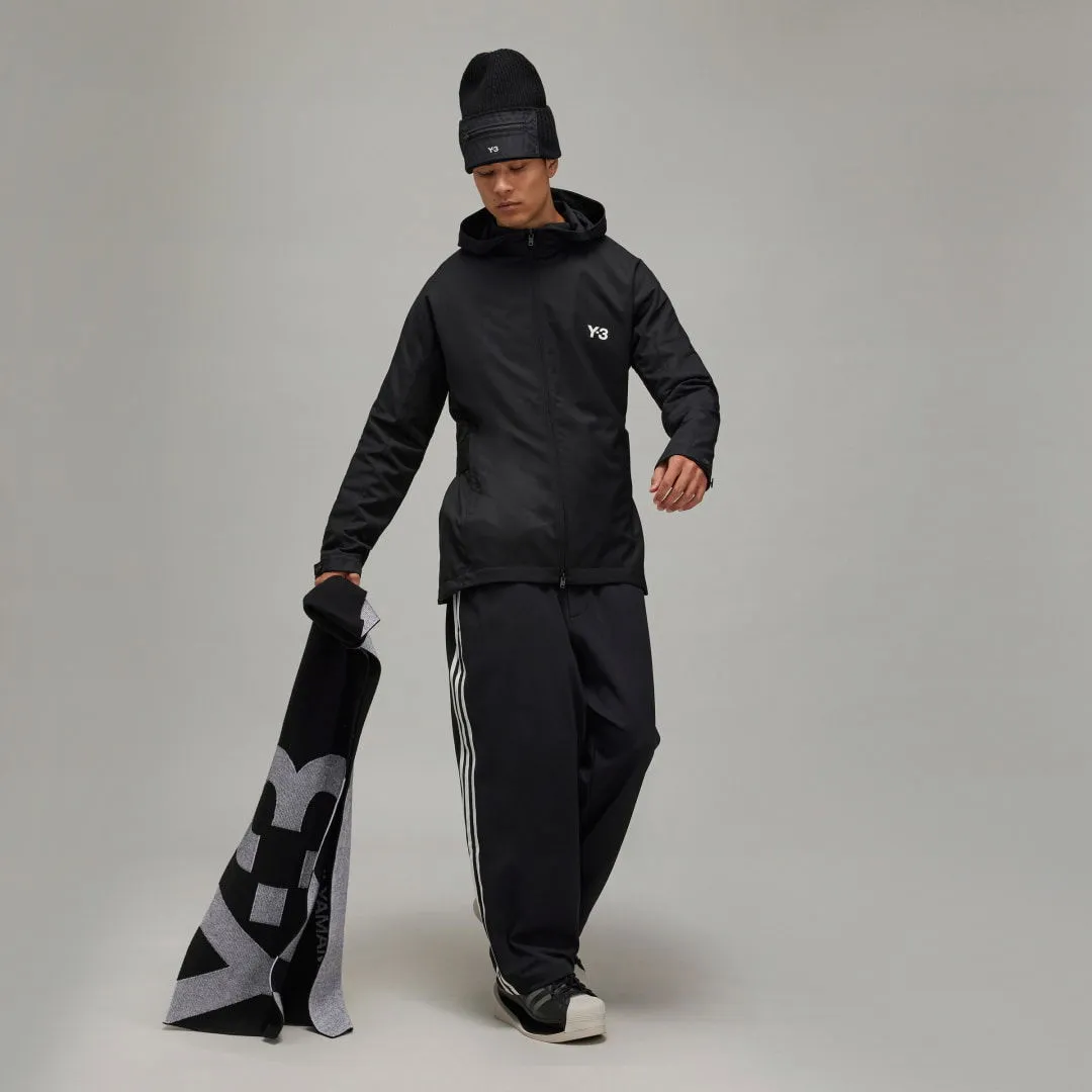 Y3 REFINED WOOL HOODED SWEATSHIRT