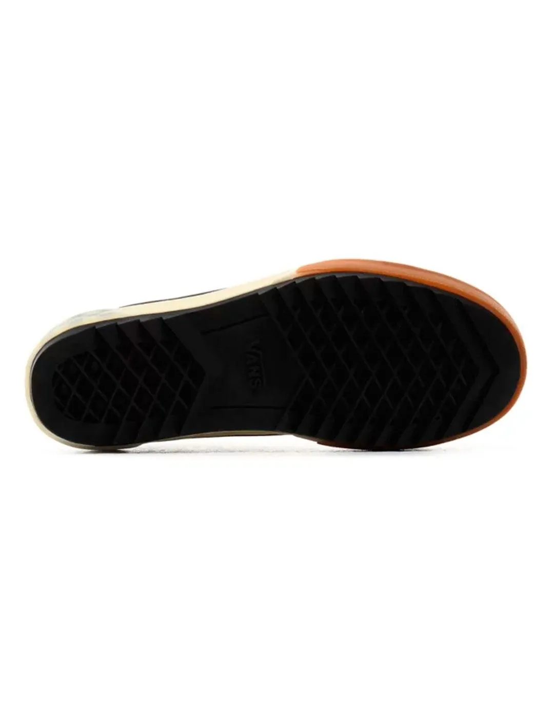 ZAPATILLA MUJER VANS SK8HI STACKED NEGRA CUADROS