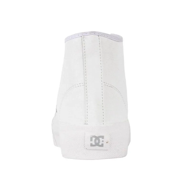 Zapatillas Dc Manual Hi Platform Mujer Blanco