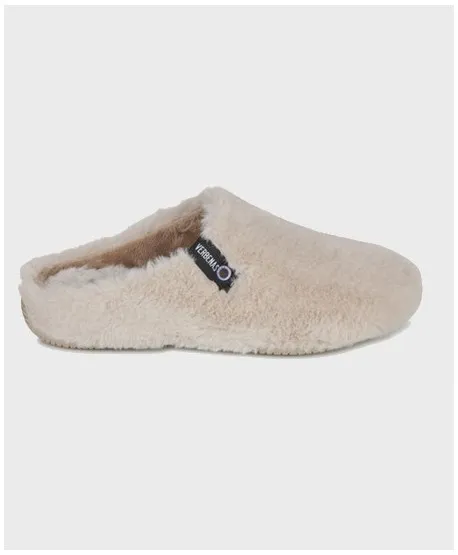 Zapatillas de Casa VERBENAS York Groseto Beige Mujer