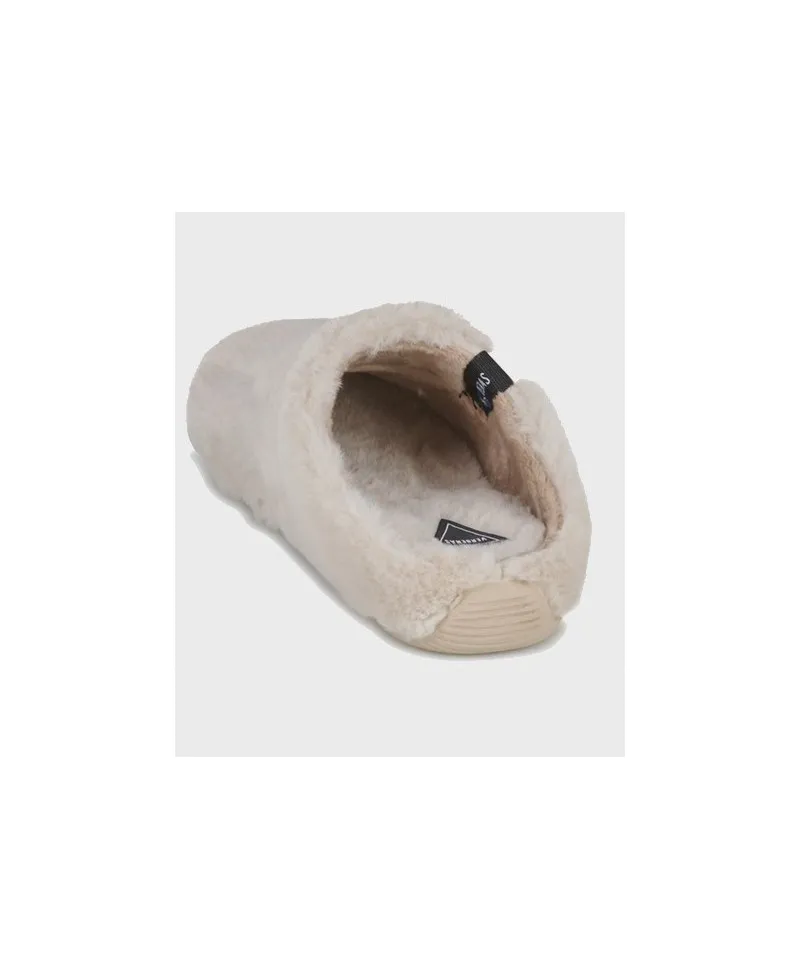 Zapatillas de Casa VERBENAS York Groseto Beige Mujer