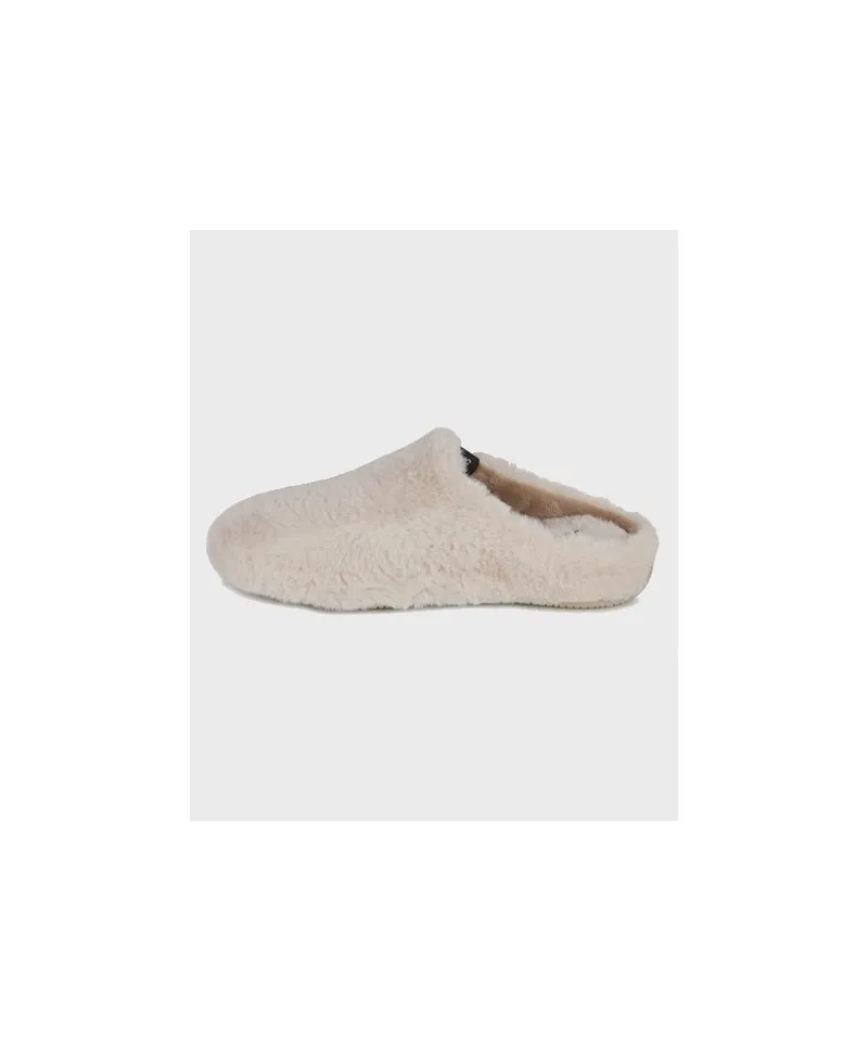 Zapatillas de Casa VERBENAS York Groseto Beige Mujer