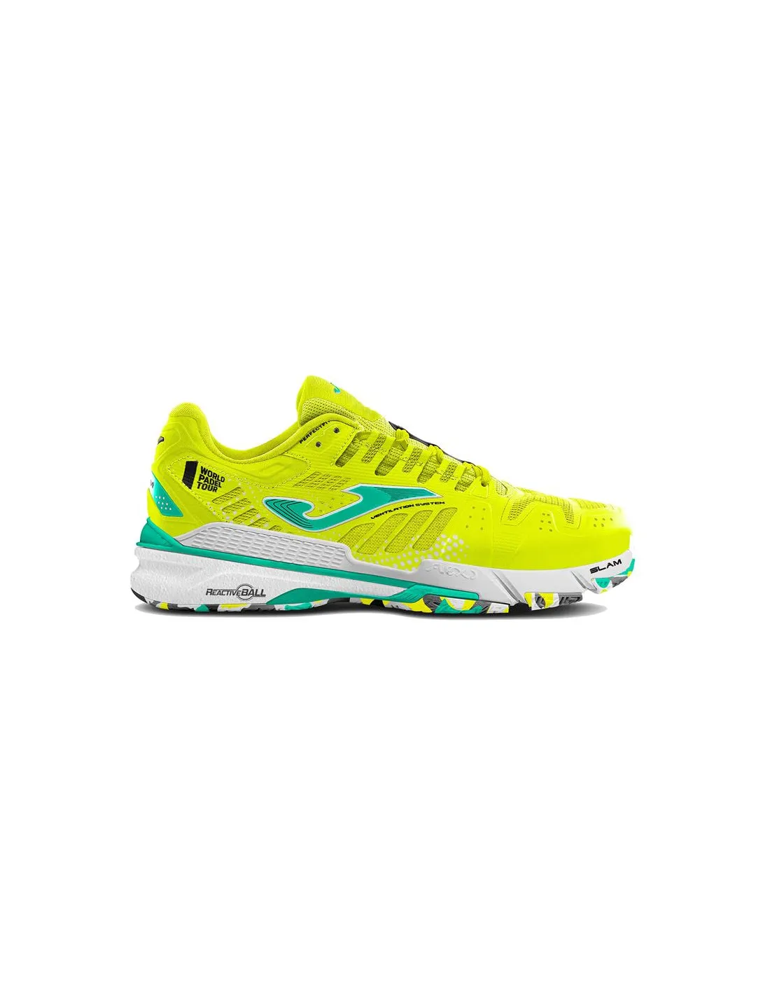 Zapatillas de Padel Joma Slam 22 Amarillo Mujer
