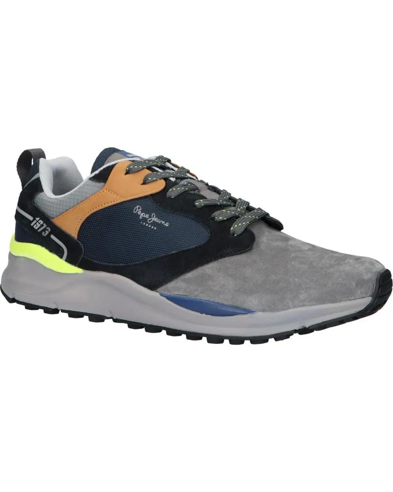 Zapatillas deporte de Hombre PEPE JEANS PMS30778 TRAIL LIGHT URBAN 945 GREY