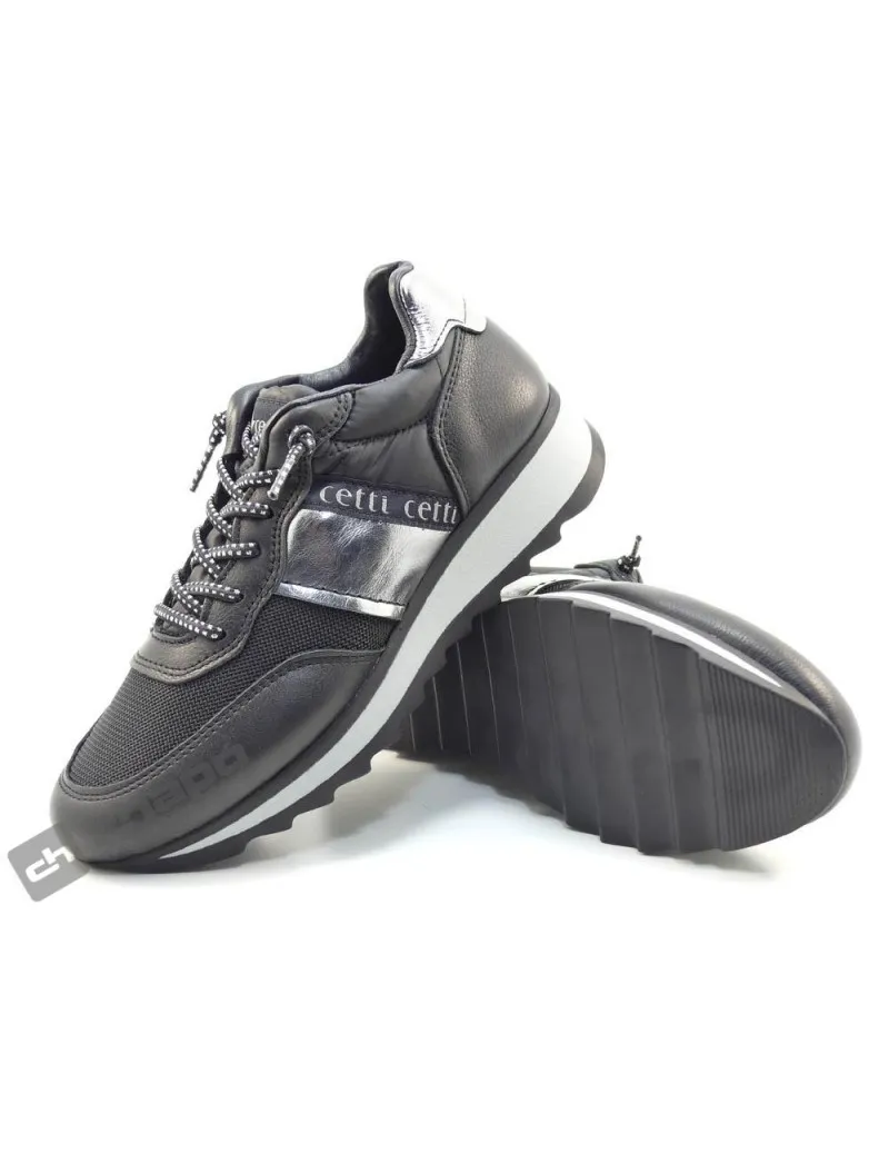 ZAPATILLAS DEPORTIVA NEGRO CETTI C849 SRA