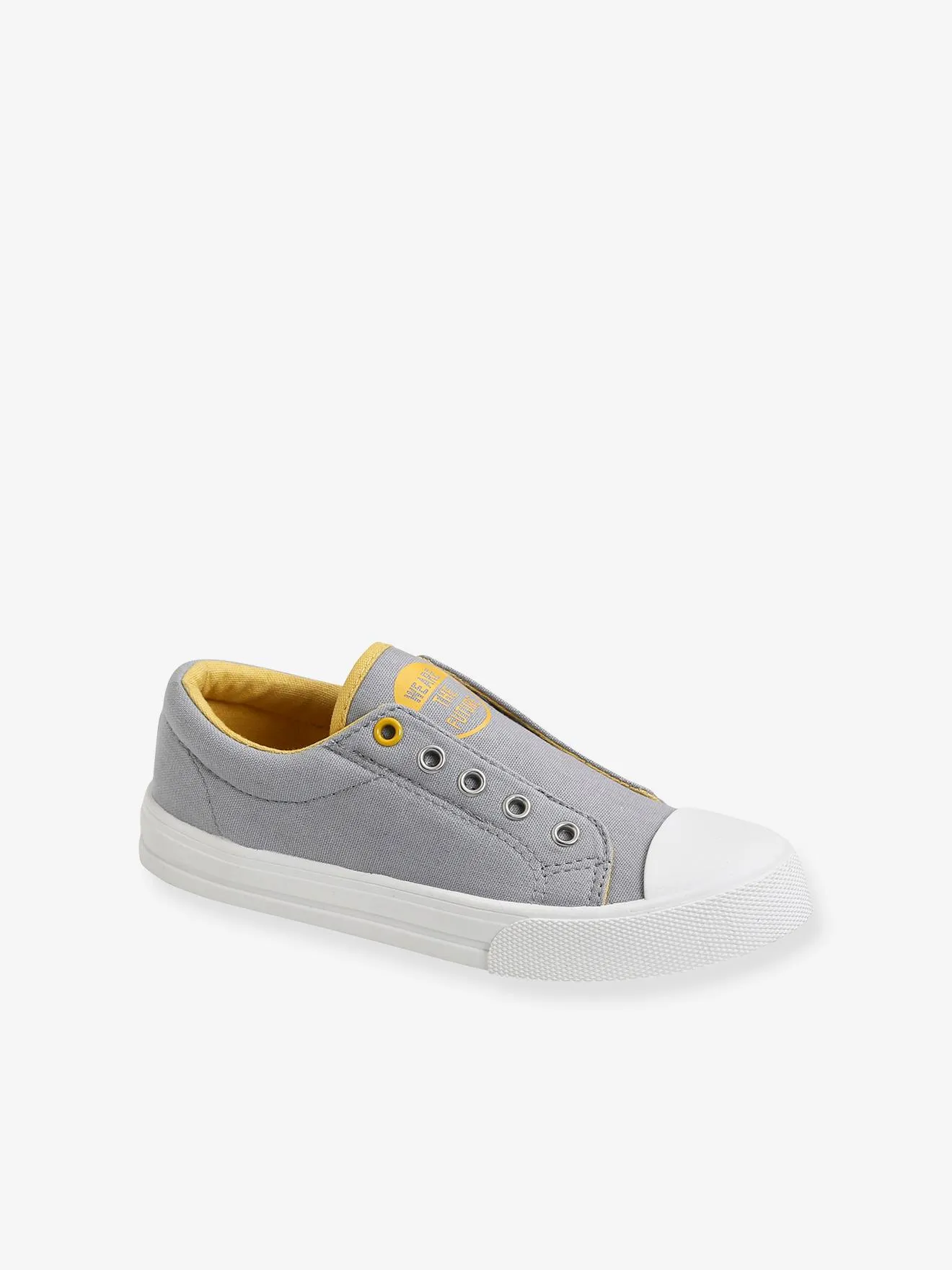 Zapatillas elásticas de tela para niño