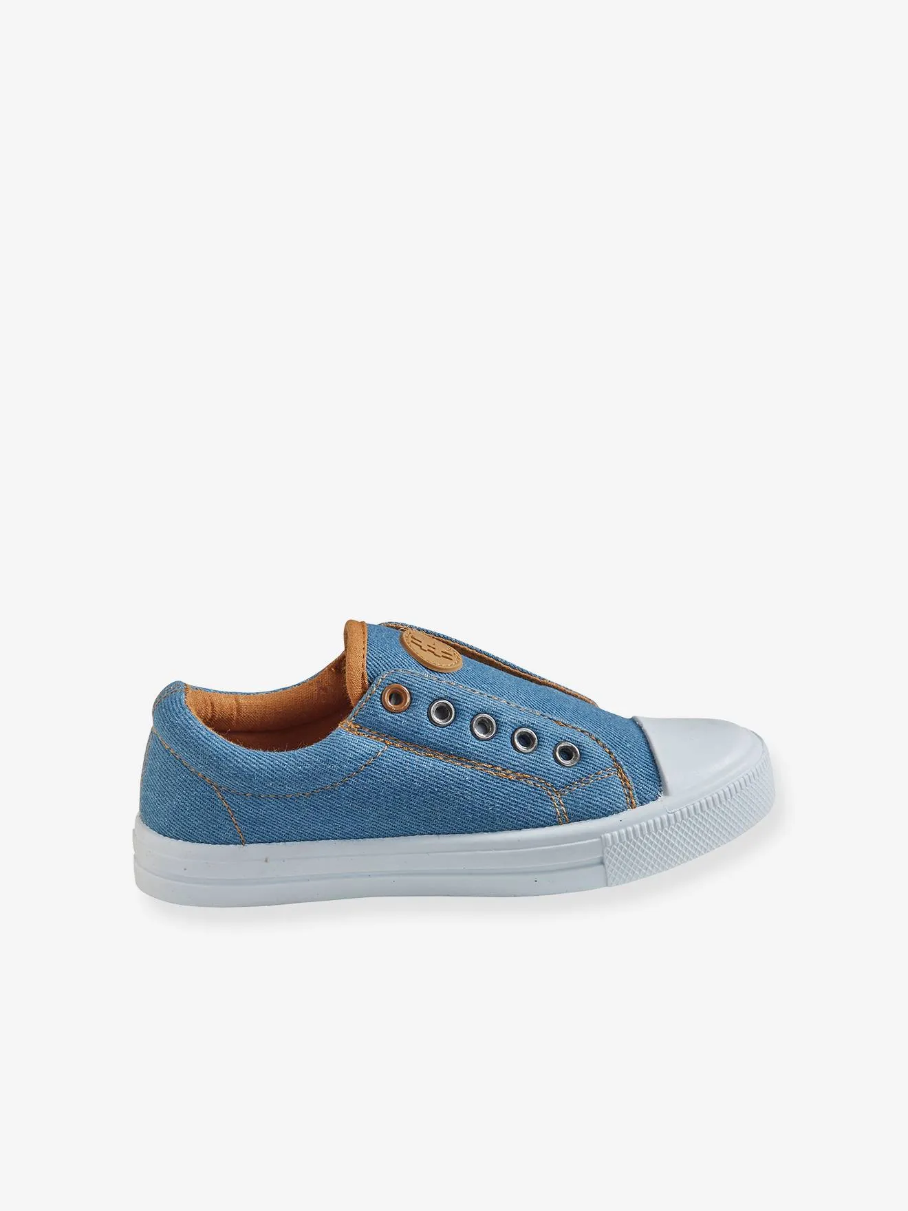 Zapatillas elásticas de tela para niño